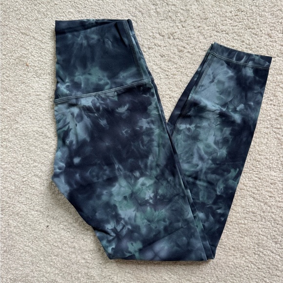 lululemon Diamond Dye Align Pant 25” Silver Blue - Picture 3 of 3